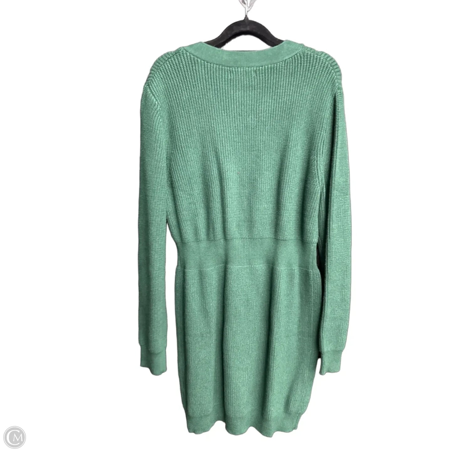 Dress Sweater By Clothes Mentor In Green, Size: M