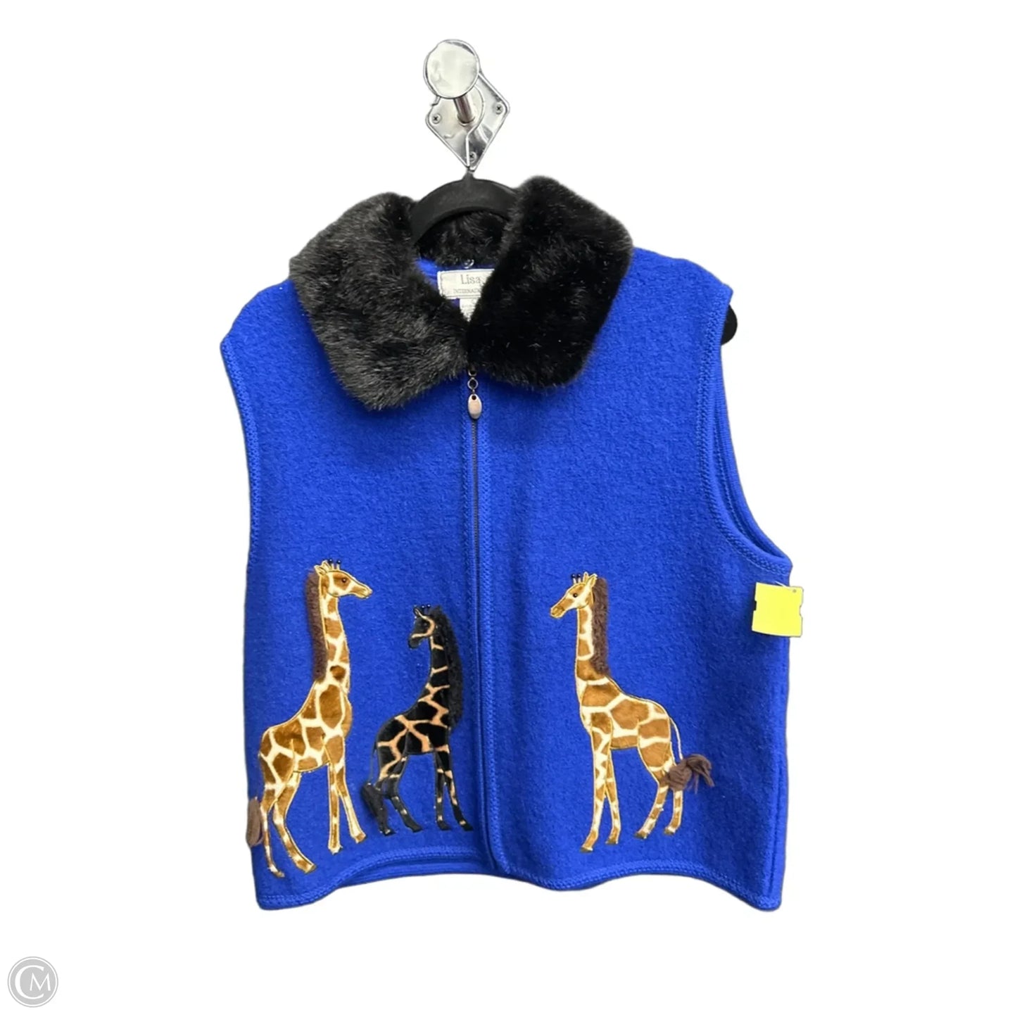 Vest Other By Lisa International In Animal Print, Size: L