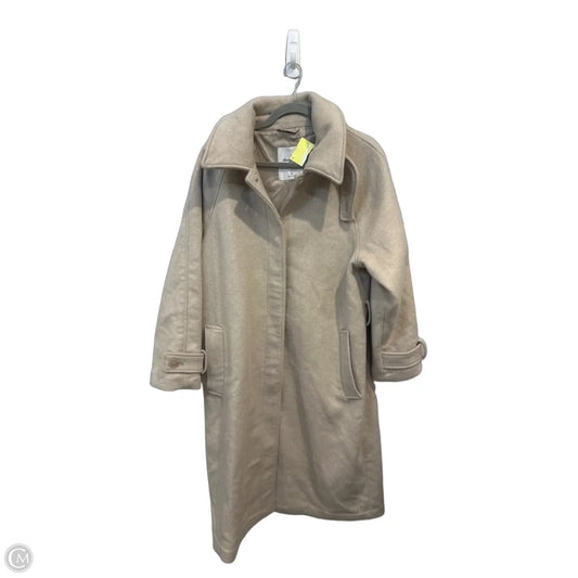 Coat Trench Coat By Abercrombie And Fitch In Beige, Size: M