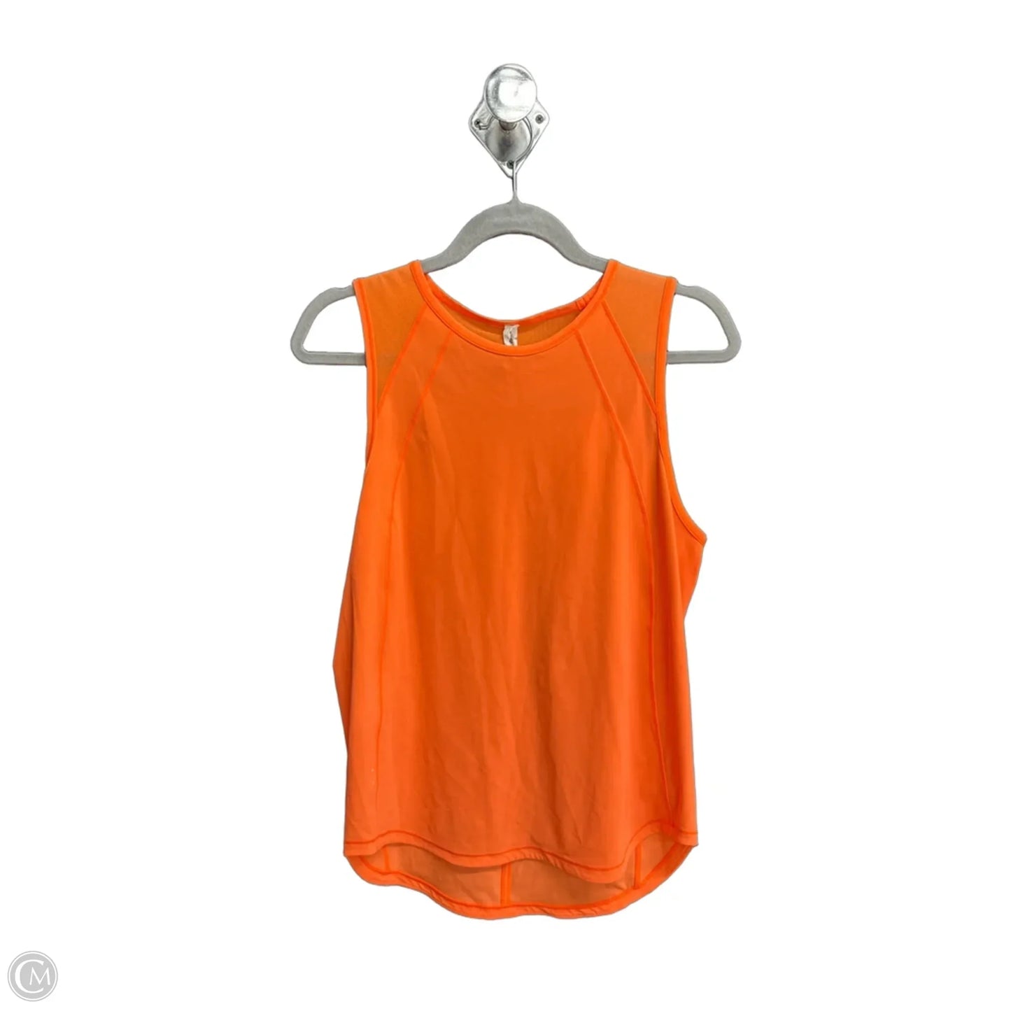 Athletic Tank Top By Lululemon In Orange, Size: M