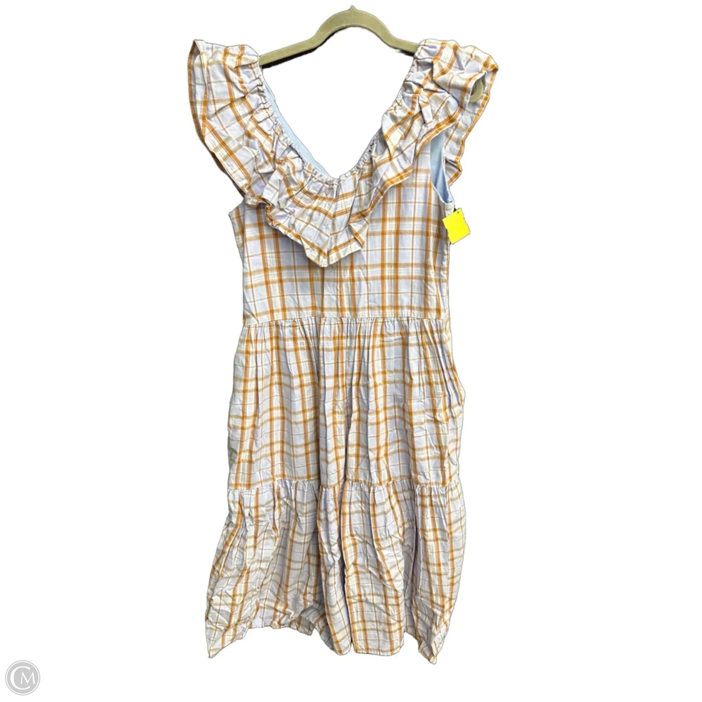 Dress Casual Maxi By English Factory In Blue & Orange, Size: L