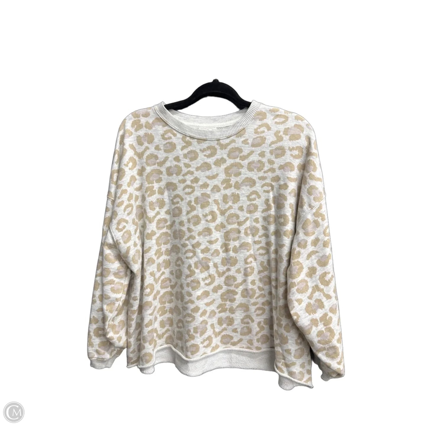 Top Long Sleeve By Clothes Mentor In Animal Print, Size: S