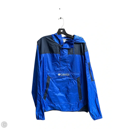 Athletic Jacket By Columbia In Blue, Size: M
