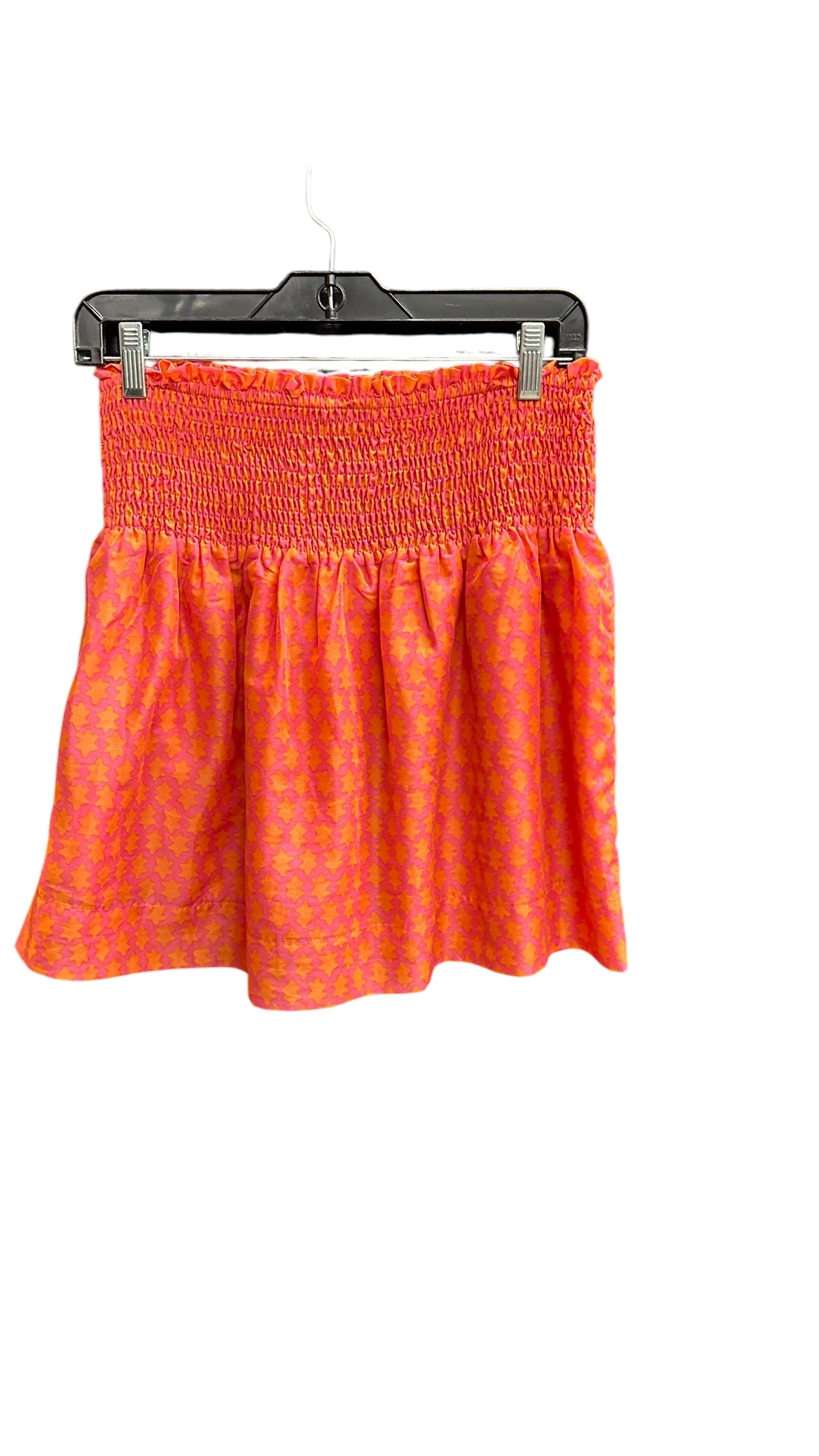 Skirt Mini & Short By Clothes Mentor In Orange & Pink, Size: M