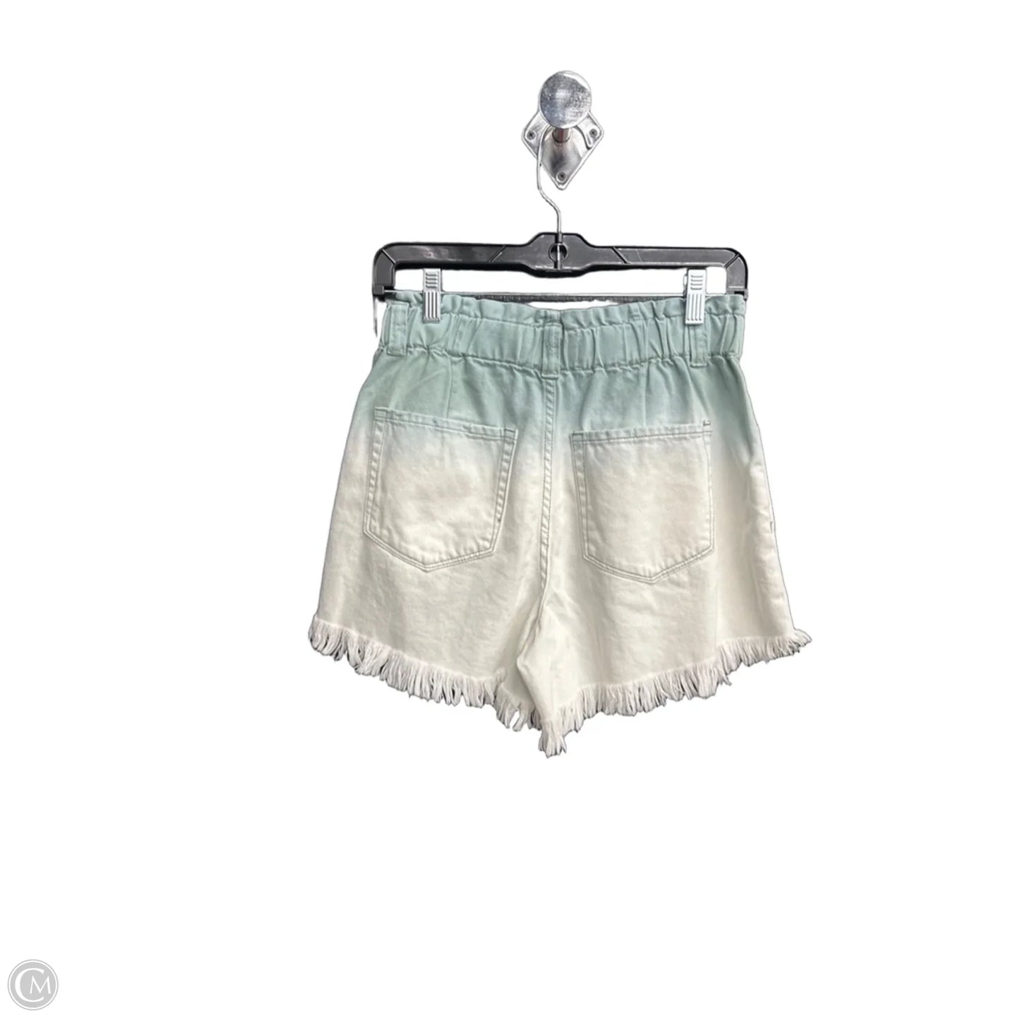 Shorts By Vervet In Green & White, Size: M