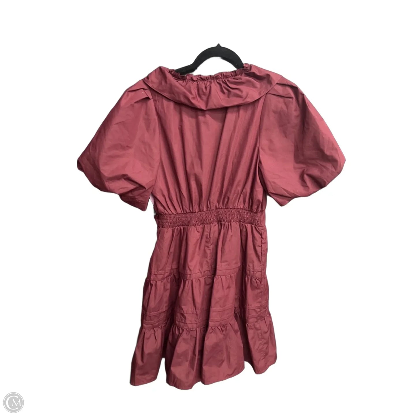 Dress Casual Short By Entro In Maroon, Size: M