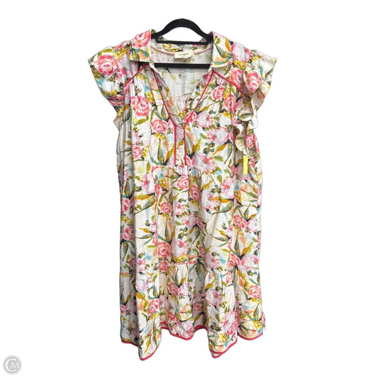 Dress Casual Short By Umgee In Floral Print, Size: 2x