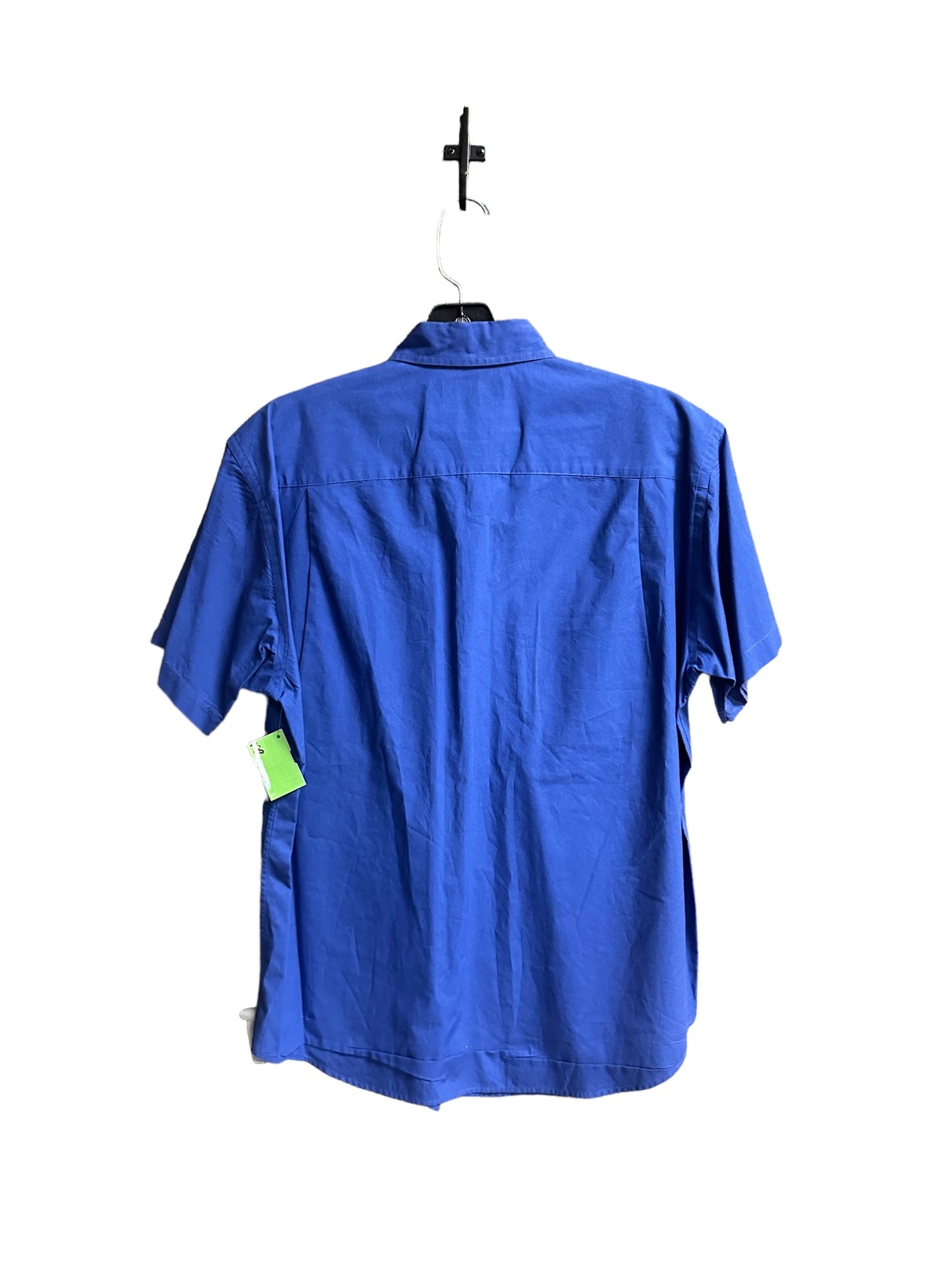 Blue Top Short Sleeve Ralph Lauren, Size 8