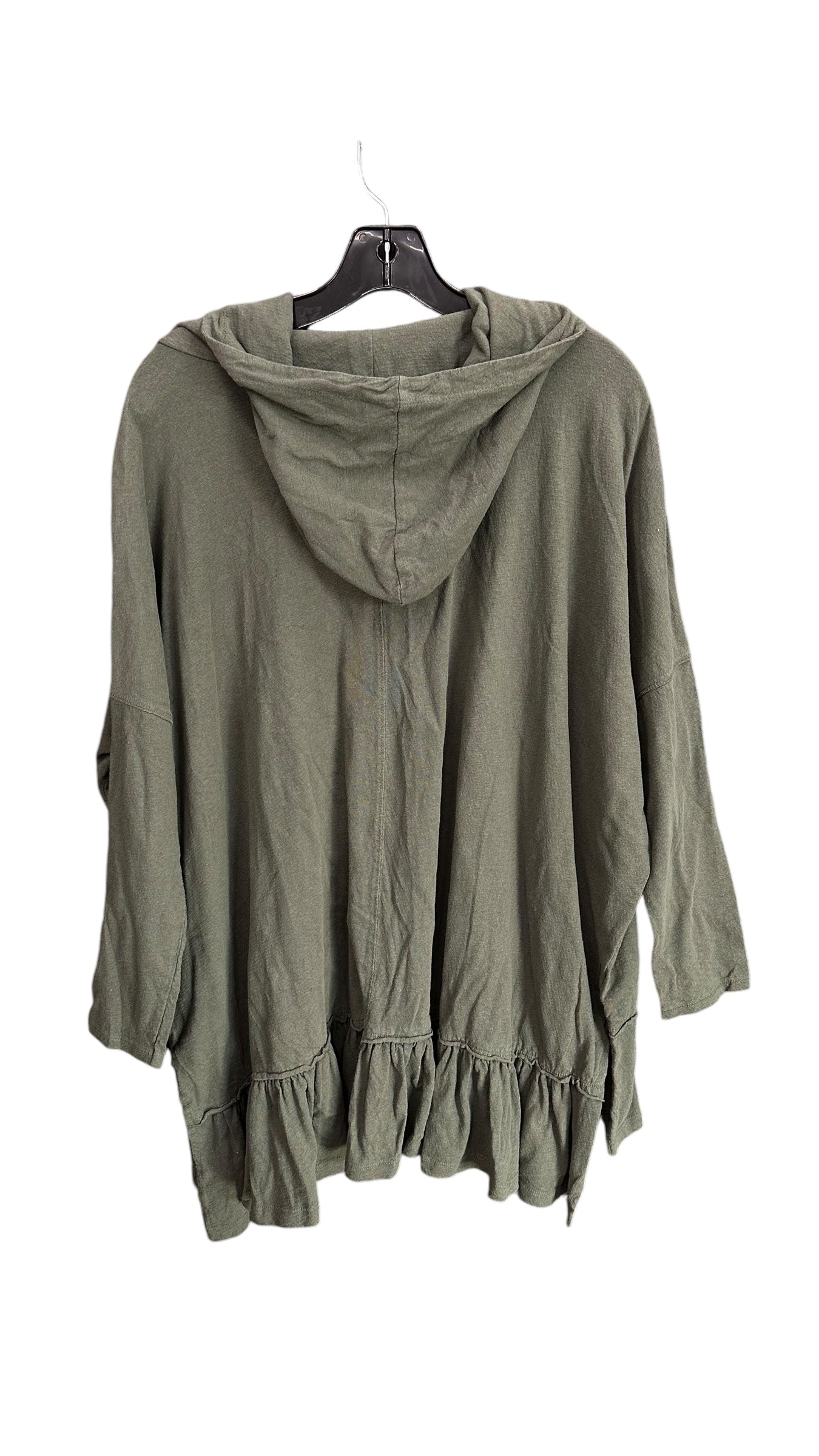 Top Long Sleeve By Anthropologie In Green, Size: M