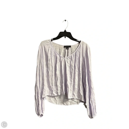 Top Long Sleeve By Sanctuary In Purple, Size: S