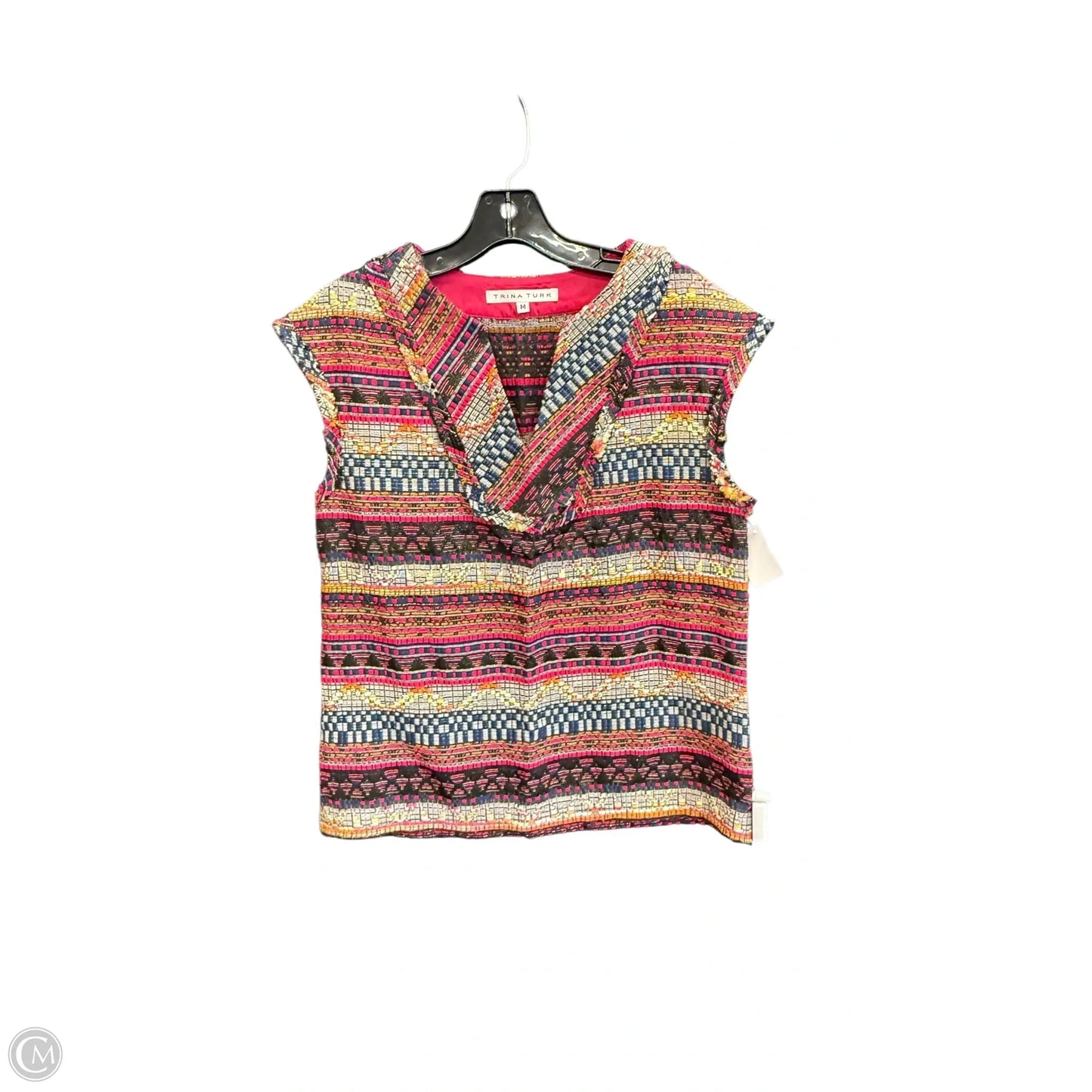 Top Sleeveless By Trina Turk In Multi-colored, Size: M