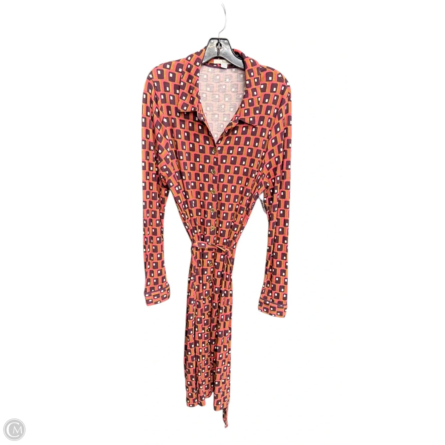 Dress Casual Midi By Boden In Multi-colored, Size: Xl