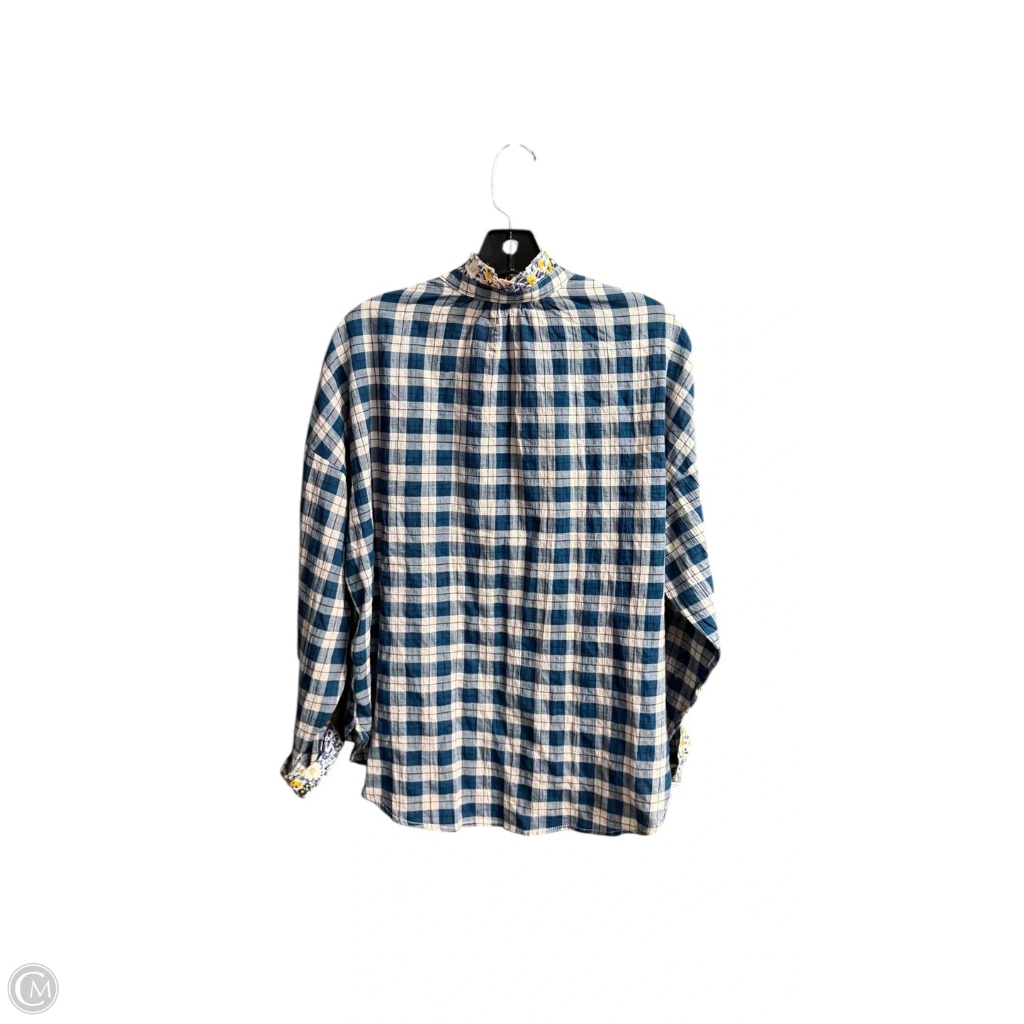 Top Long Sleeve By Pilcro In Multi-colored, Size: Xs