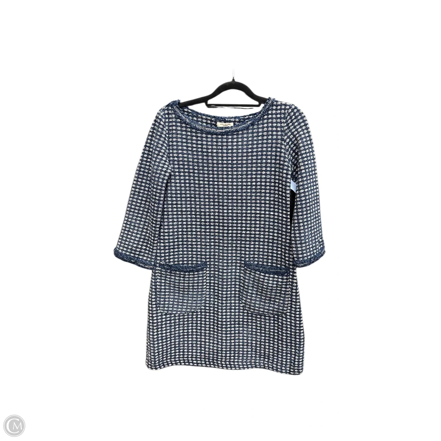 Dress Casual Midi By Max Studio In Navy, Size: Xs