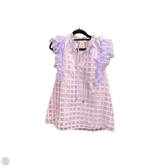 Top Sleeveless By Entro In Purple, Size: S