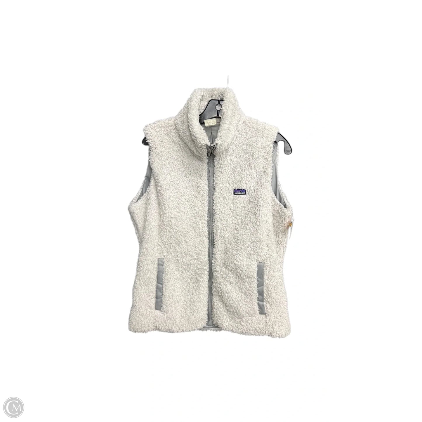 Vest Faux Fur & Sherpa By Patagonia In Grey, Size: L