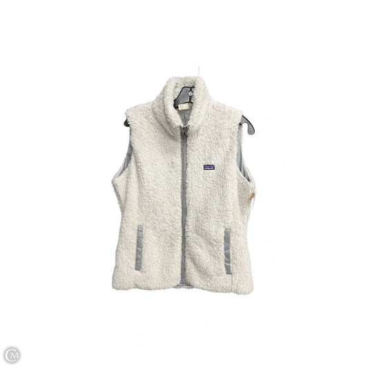 Vest Faux Fur & Sherpa By Patagonia In Grey, Size: L