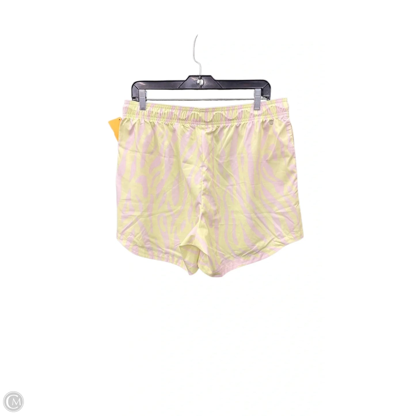 Athletic Shorts By Adidas In Zebra Print, Size: L