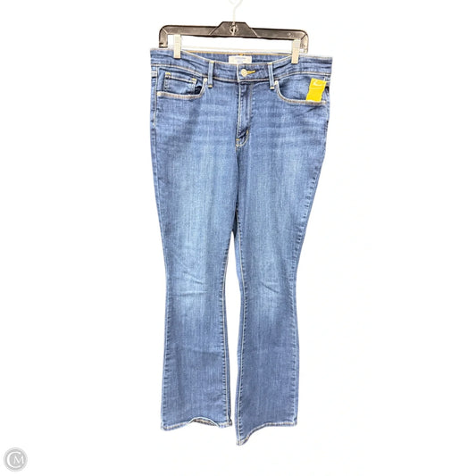 Jeans Boot Cut By Levis In Blue Denim, Size: 10