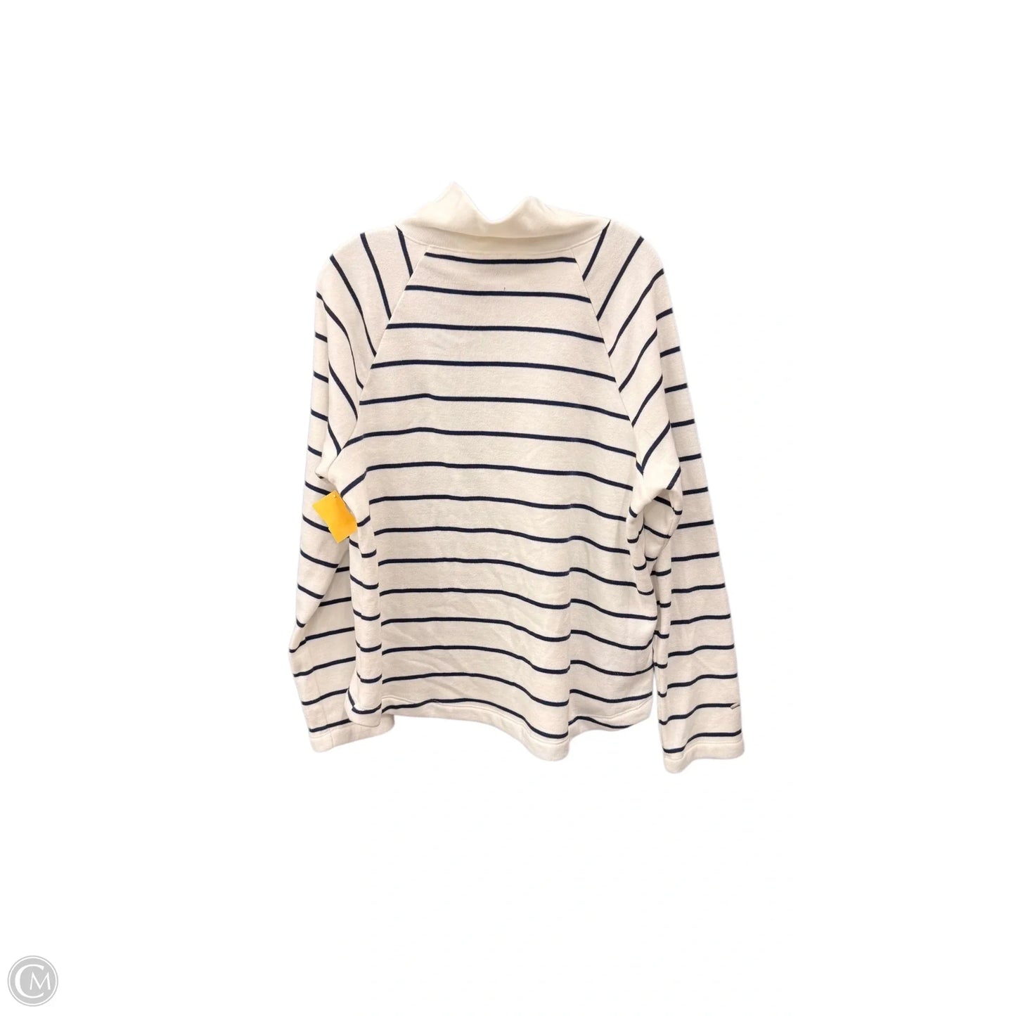 Top Long Sleeve By J. Crew In Striped Pattern, Size: Xl