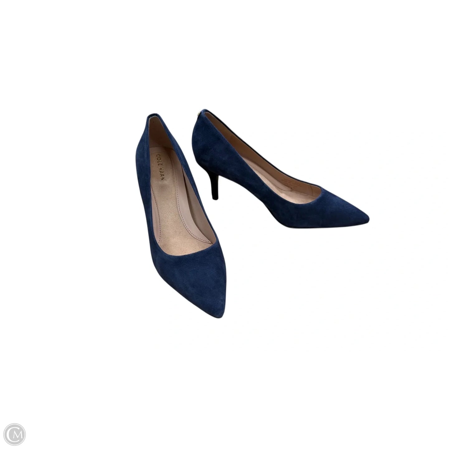 Shoes Heels Kitten By Cole-haan In Blue, Size: 5.5