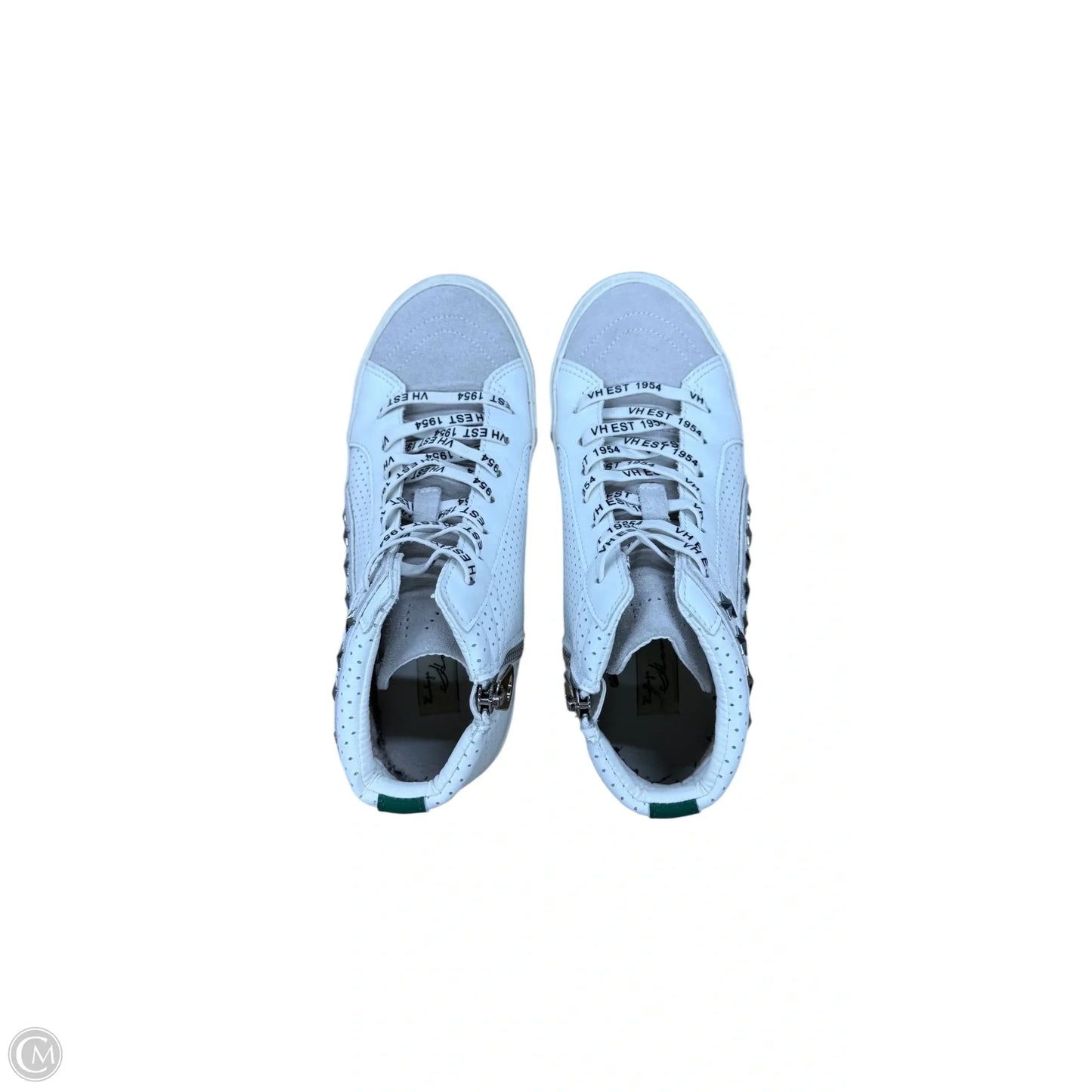 Shoes Sneakers By Vintage Havana In Green & White, Size: 8