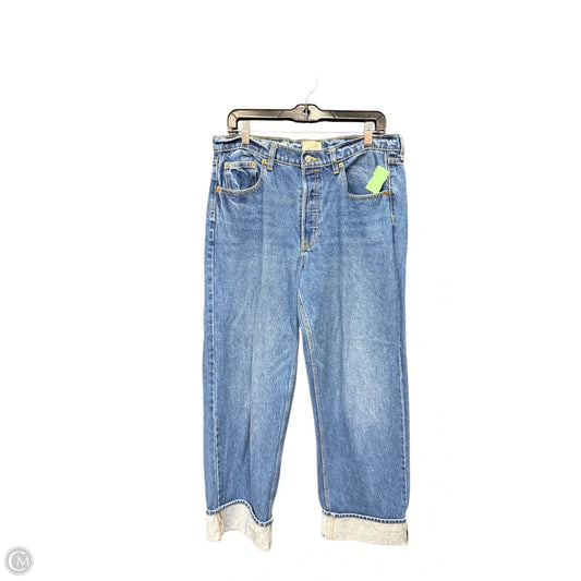 Jeans Straight By Universal Thread In Blue Denim, Size: 10