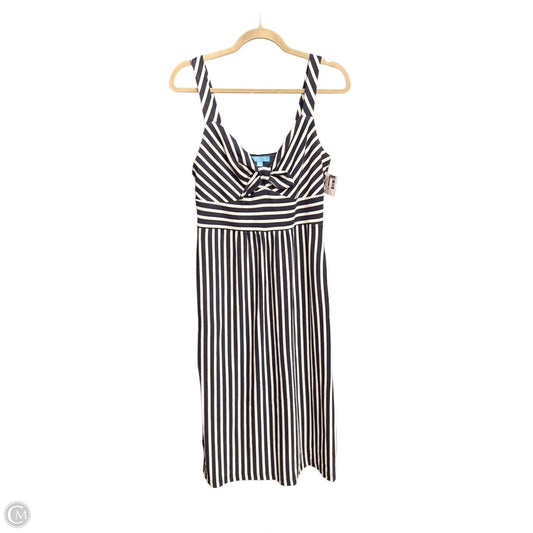 Dress Casual Midi By Draper James In Striped Pattern, Size: S