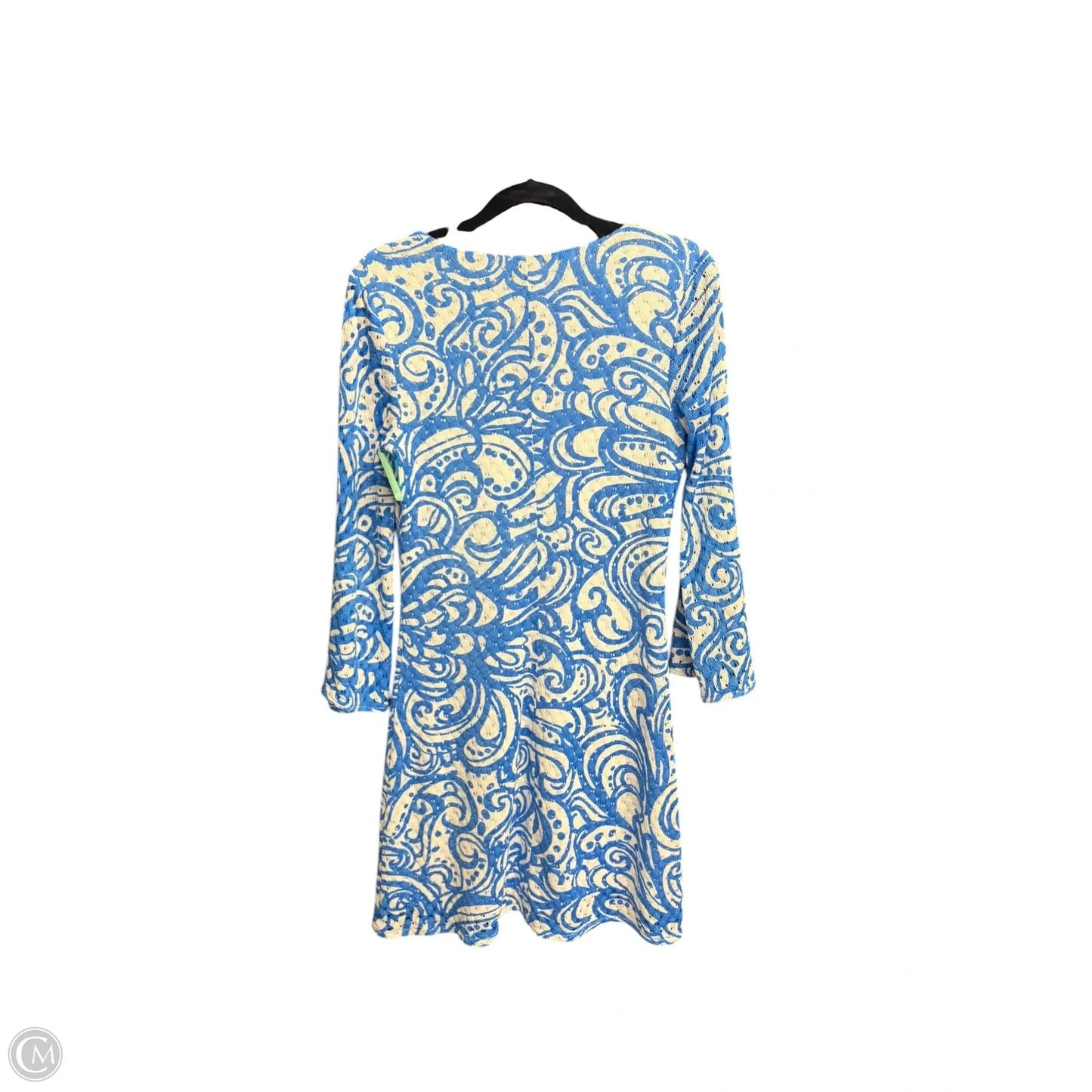 Dress Designer By Lilly Pulitzer In Blue & White, Size: S