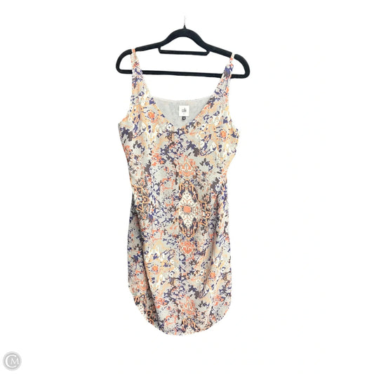 Top Sleeveless By Cabi In Floral Print, Size: S