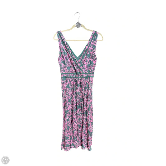 Dress Casual Maxi By Boden In Floral Print, Size: S