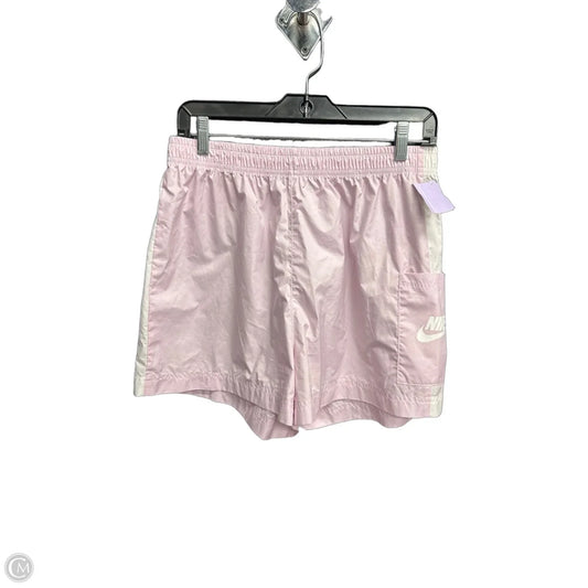 Athletic Shorts By Nike In Pink, Size: M