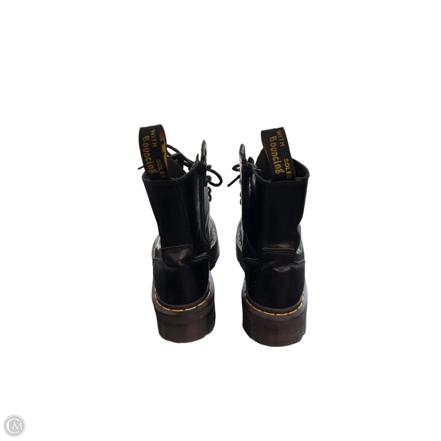 Boots Combat By Dr Martens In Black, Size: 8