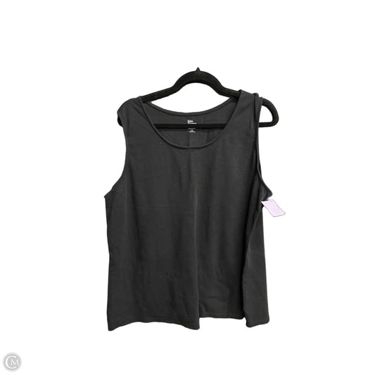 Tank Top By Kim Rogers In Black, Size: Xl