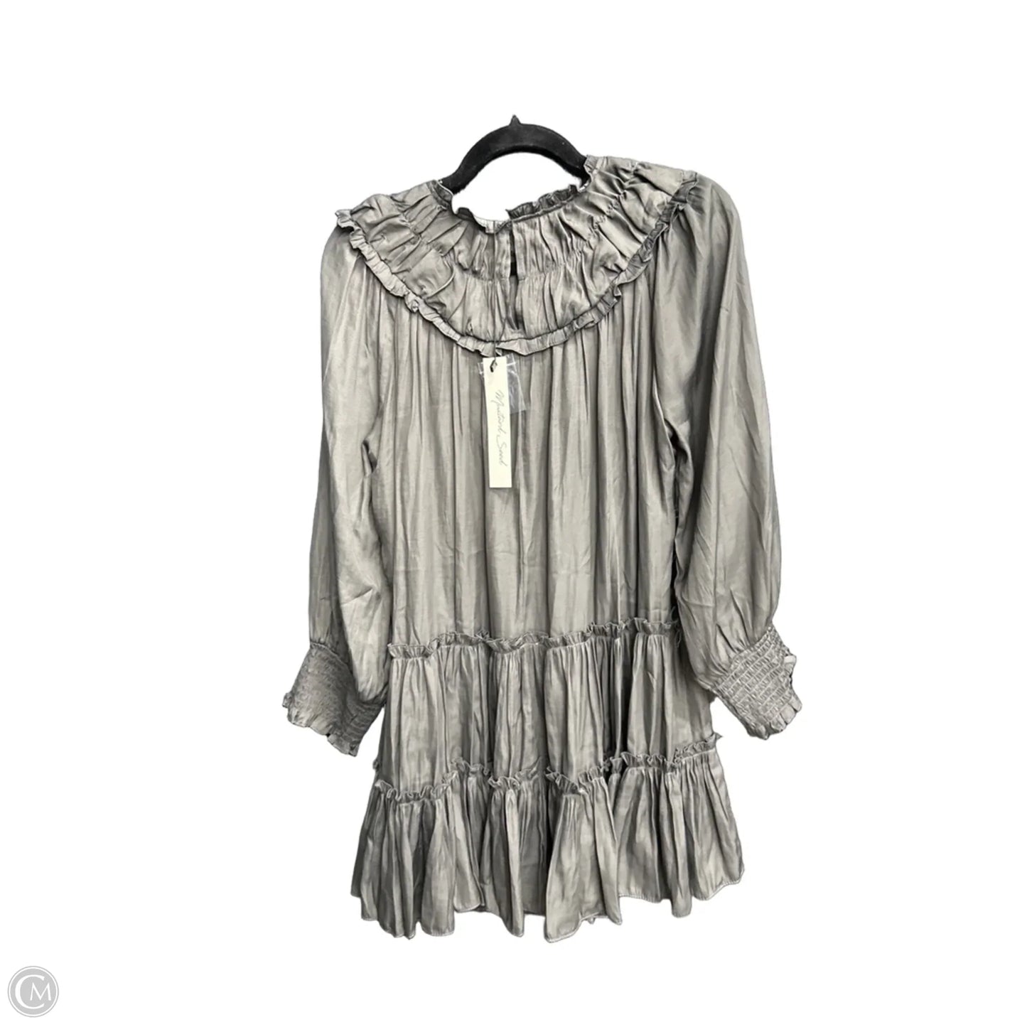 Dress Casual Short By Mustard Seed In Grey, Size: M
