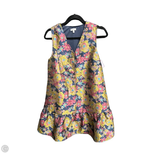 Dress Casual Short By Tcec In Floral Print, Size: S