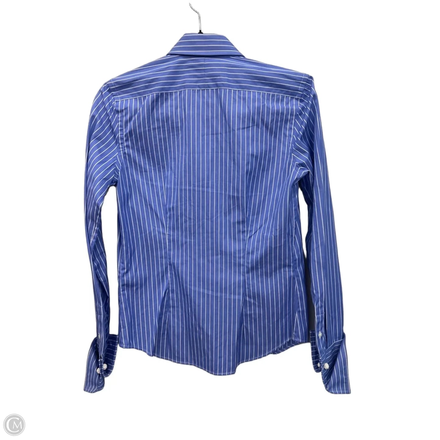 Top Long Sleeve By Ralph Lauren In Striped Pattern, Size: S