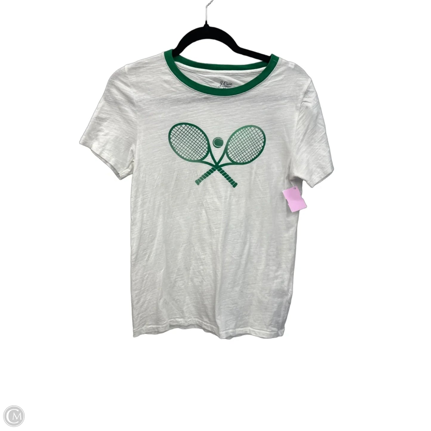 Top Short Sleeve By J. Crew In White, Size: Xs