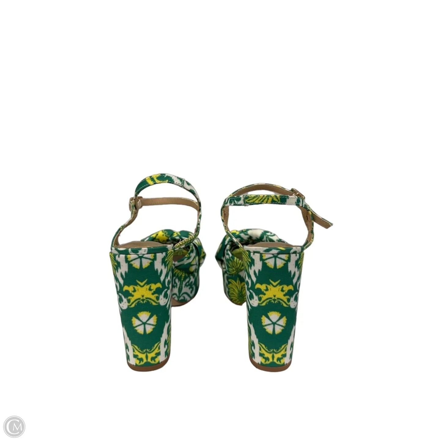 Shoes Heels Block By Antonio Melani In Floral Print, Size: 8