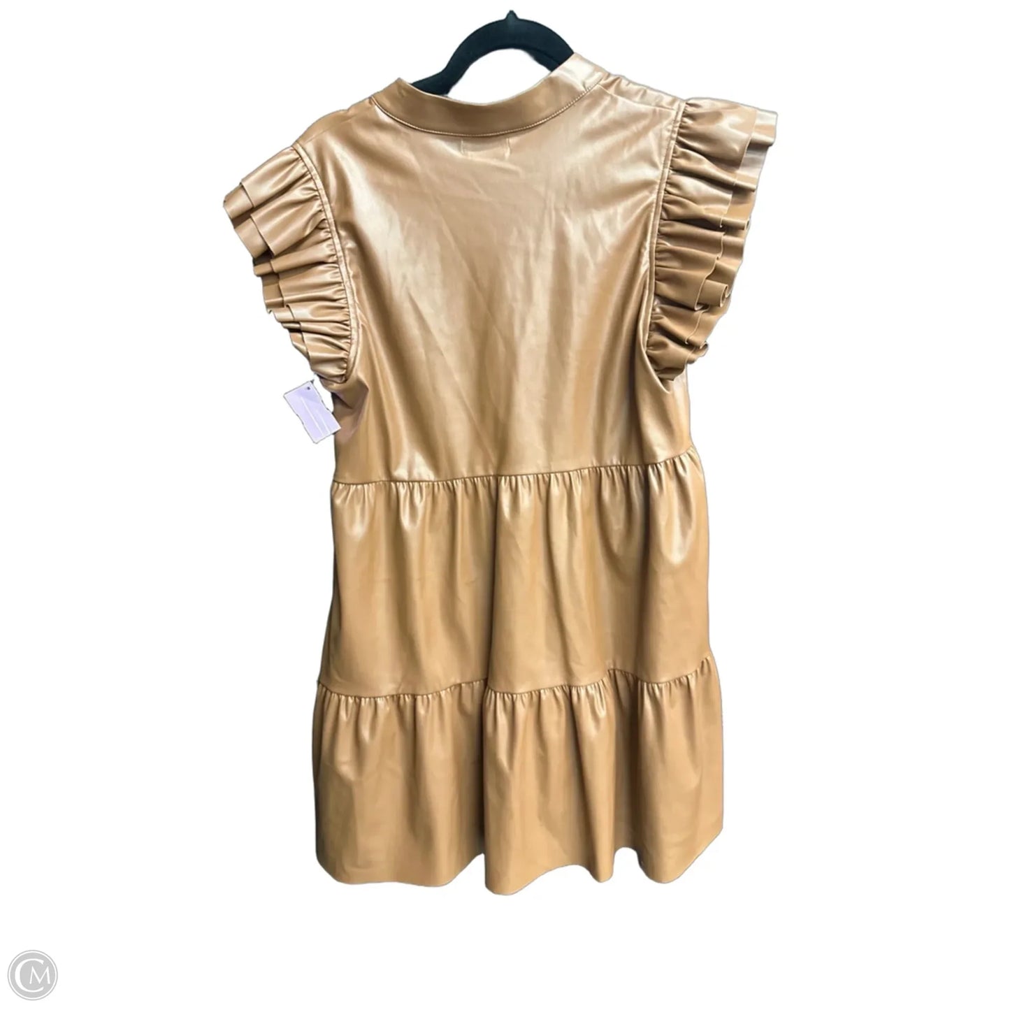 Dress Casual Short By Clothes Mentor In Brown, Size: M