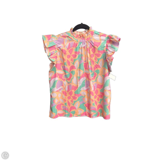 Top Sleeveless By Thml In Multi-colored, Size: L