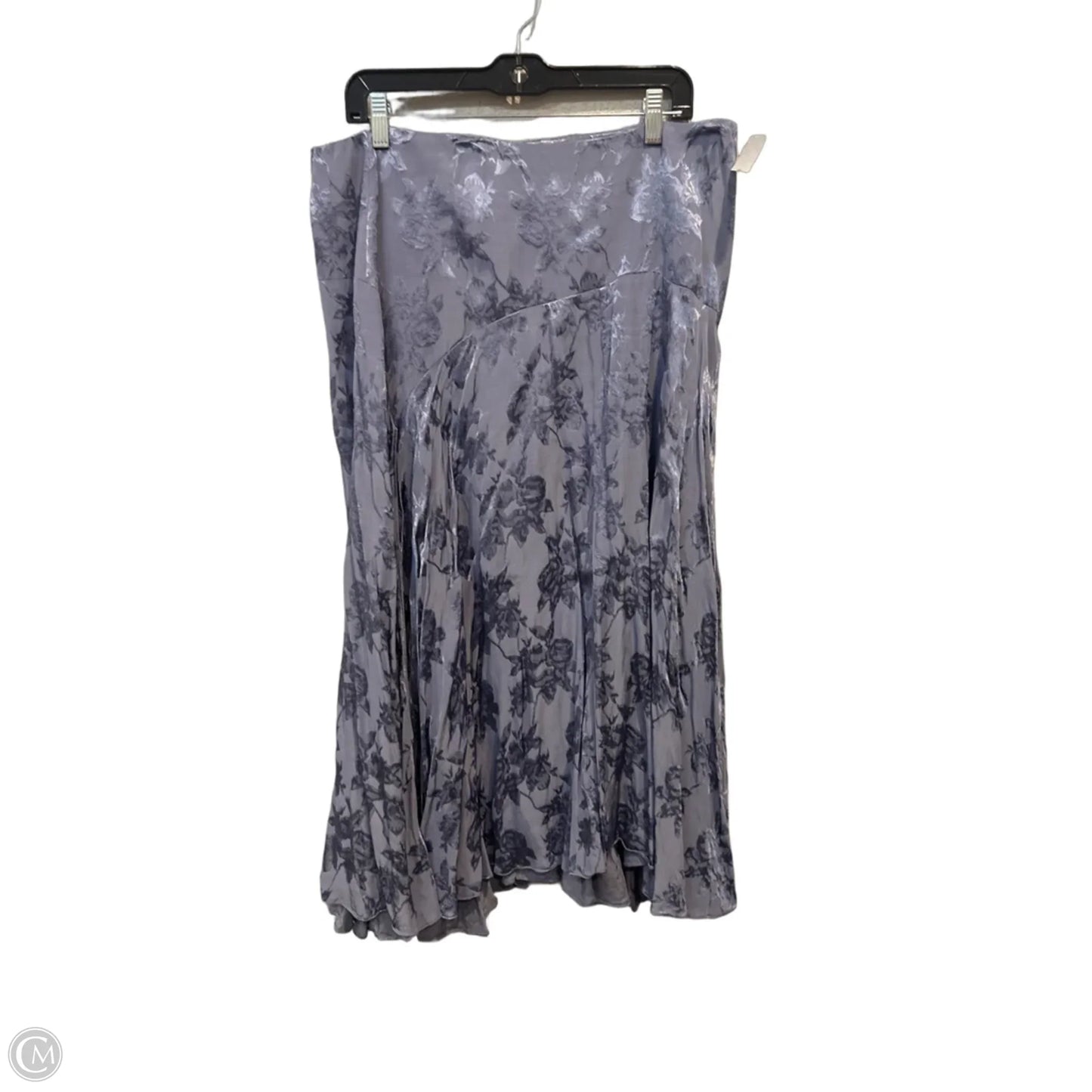 Skirt Midi By Soft Surroundings In Blue, Size: 14