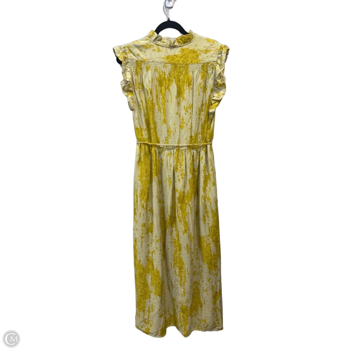 Dress Casual Maxi By Clothes Mentor In Yellow, Size: L