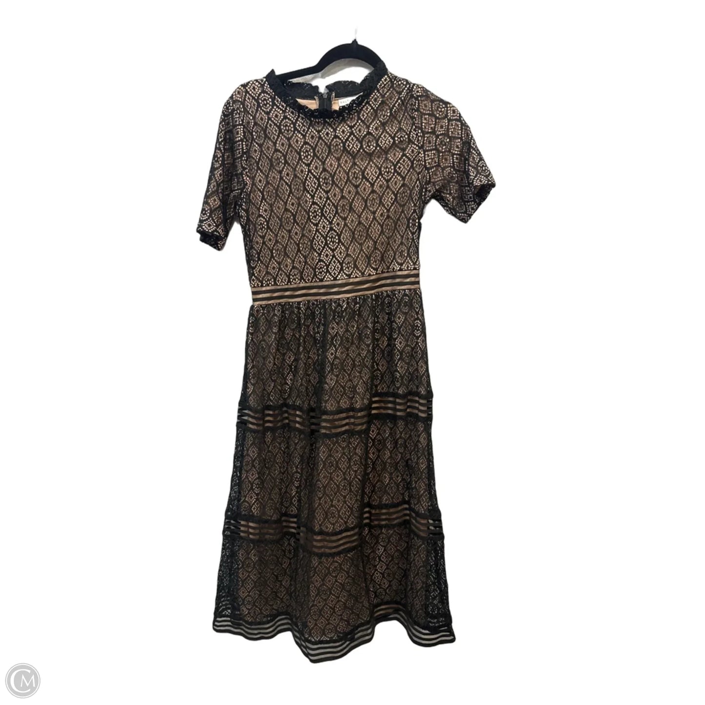 Dress Casual Midi By Baltic Born In Black, Size: M