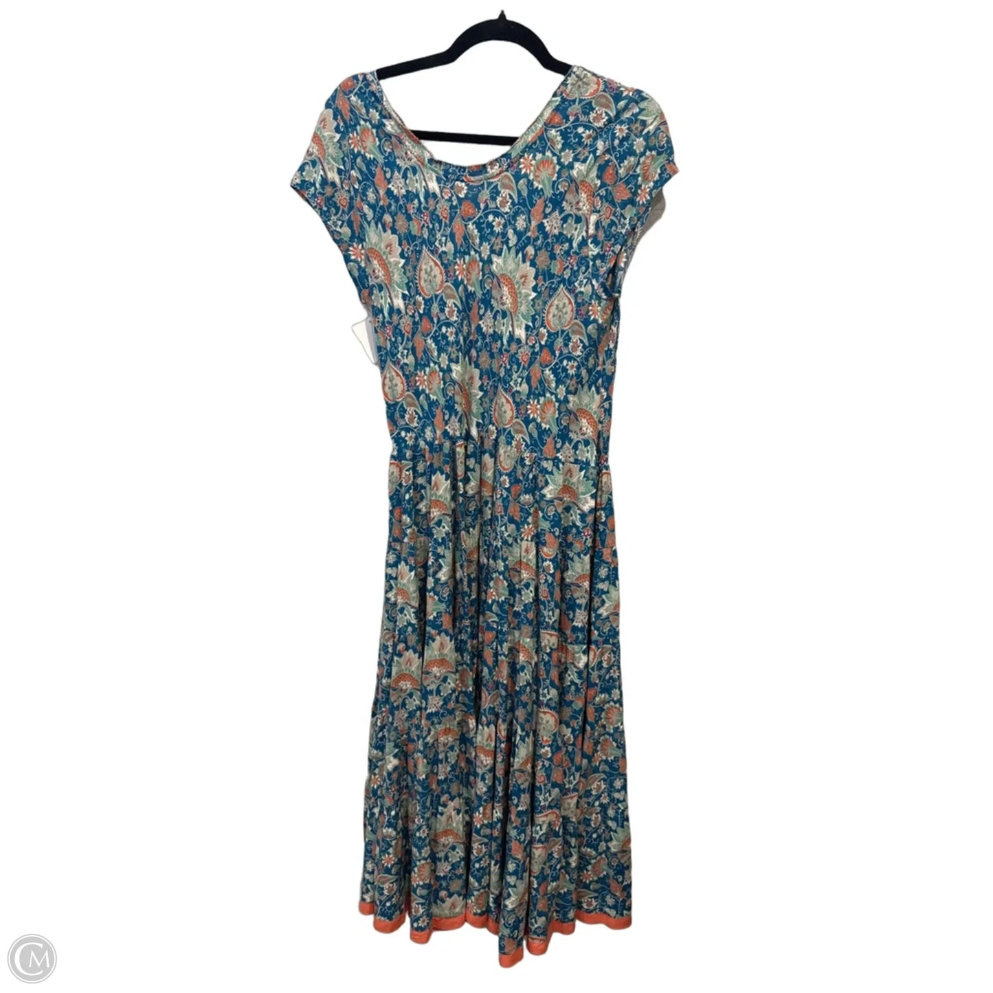 Dress Casual Maxi By Soft Surroundings In Floral Print, Size: M