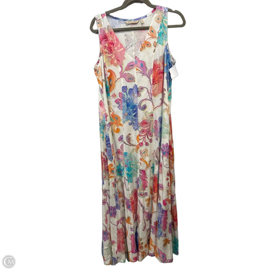 Dress Casual Maxi By Soft Surroundings In Multi-colored, Size: M