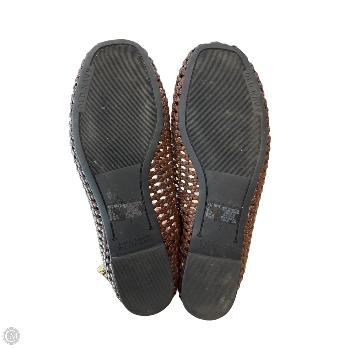 Shoes Flats By Old Navy In Brown, Size: 7