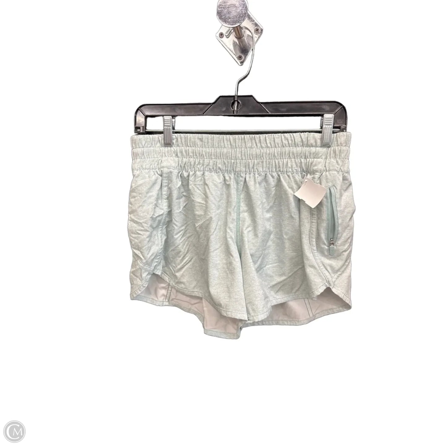 Athletic Shorts By Lululemon In Green, Size: 10