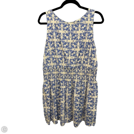 Dress Casual Short By Universal Thread In Floral Print, Size: Xl