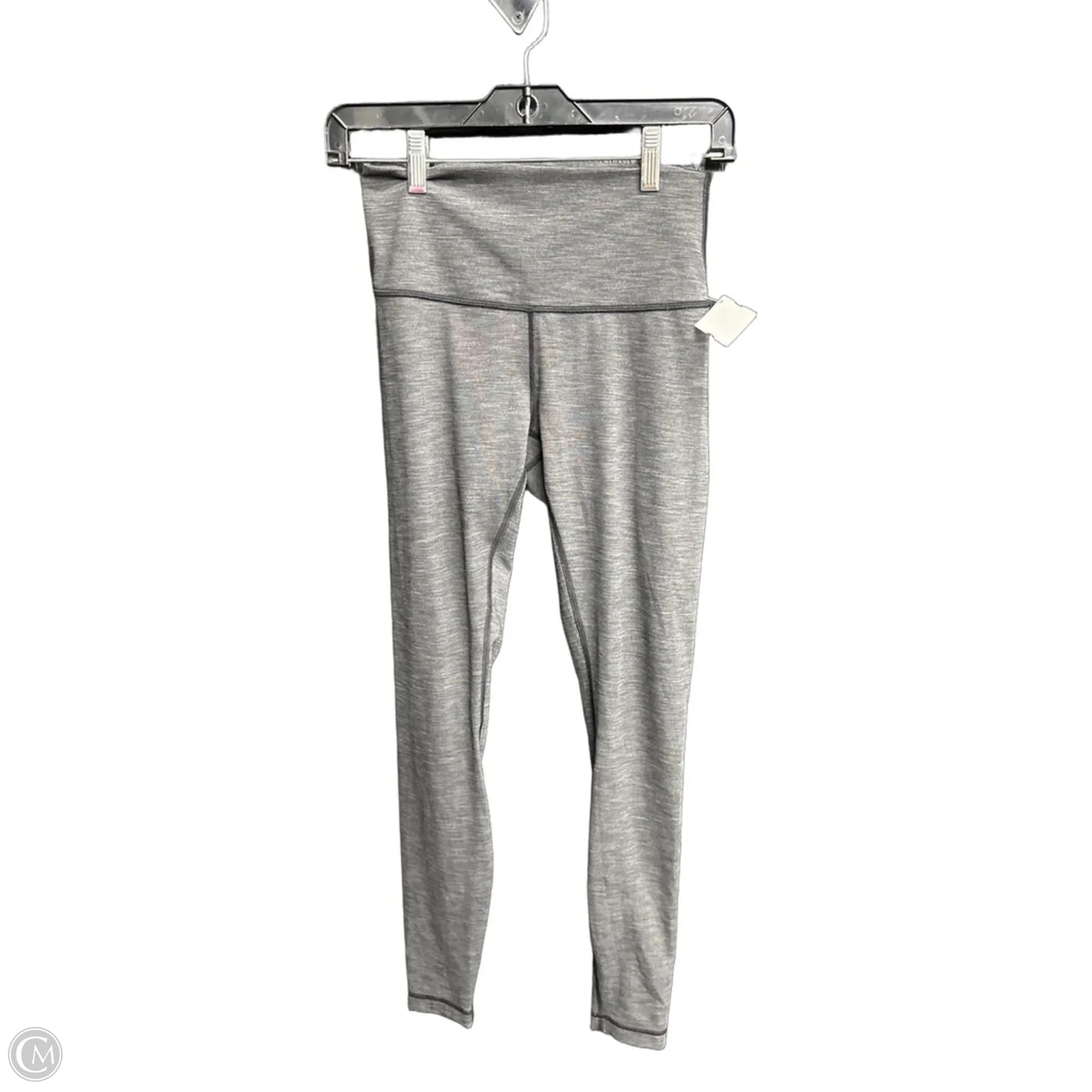 Athletic Leggings By Lululemon In Silver, Size: S